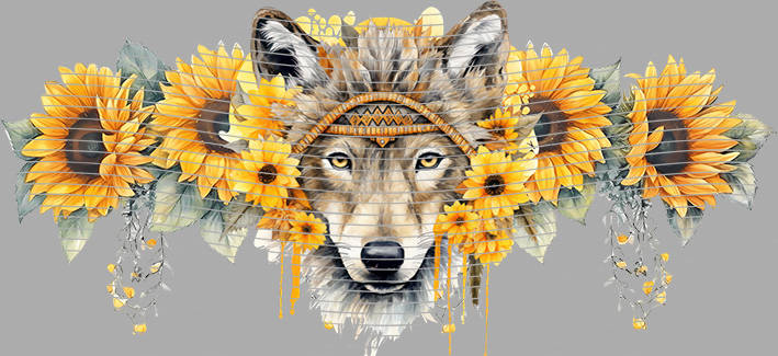 16oz Sunflower Girl-SU-2